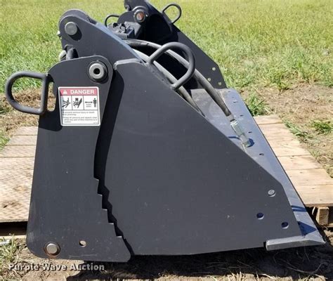 bradco skid steer grapple bucket|used skid steer grapple for sale.